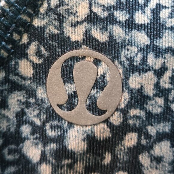 Lululemon Inspire Tight II *Full-On Luxtreme - 4 Pebble Print/Black - Picture 5 of 6